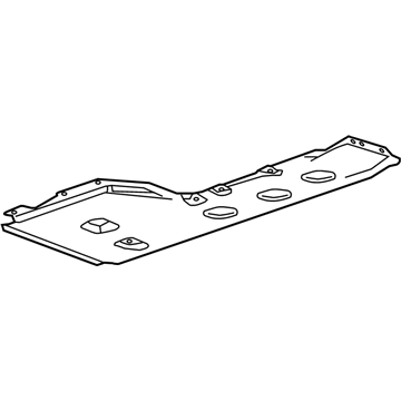 GM 23497849 Deflector, Underbody Front Air