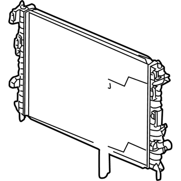 GM 15246275 Radiator Assembly