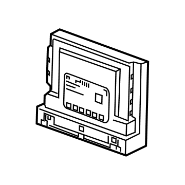 Chevrolet Silverado Body Control Module - 13529041