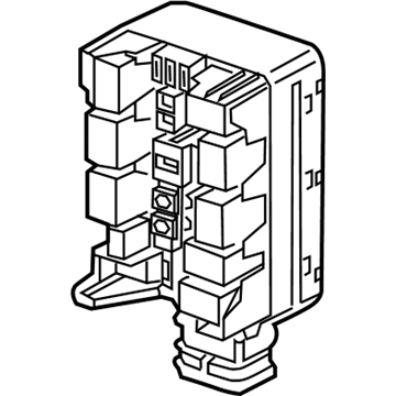 2021 Chevrolet Silverado Fuse Box - 84596390