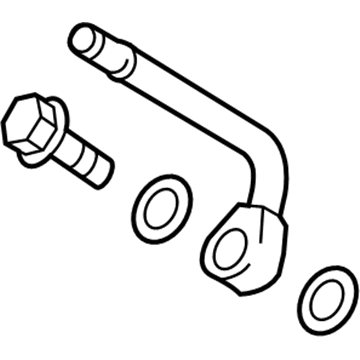 GM 24586932 Pipe Assembly, Turbo Cool Rtn