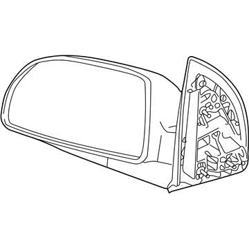 Saturn Vue Side View Mirrors - 15873110