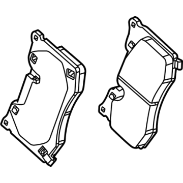 2024 Chevrolet Corvette Brake Pad - 86789529