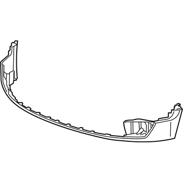 GM 84941522 Fascia, Front Bpr Lwr *Serv Primer