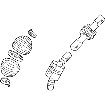 2015 GMC Yukon Steering Shaft - 84321748