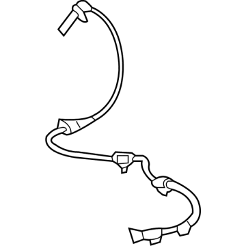 2021 Chevrolet Trailblazer Wheel Speed Sensor - 60004836