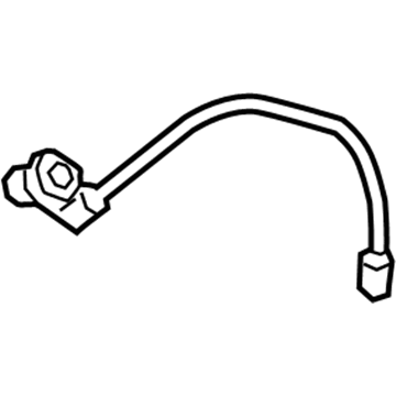 GM 12661017 Tube Assembly, Charging Air Bypass Valve Vacuum Tank