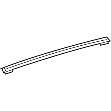 GM 42438248 Molding Assembly, Rear Side Door Window Upper Reveal