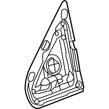 GM 22928908 Gasket, Outside Rear View Mirror