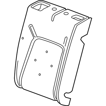 GM 39119141 Pad Assembly, R/Seat Bk