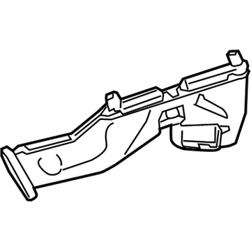 GM 23228021 Duct Assembly, Air Distributor Front