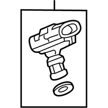 2019 Chevrolet Trax MAP Sensor - 12707766