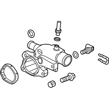 GM 55573356 Water Outlet Assembly