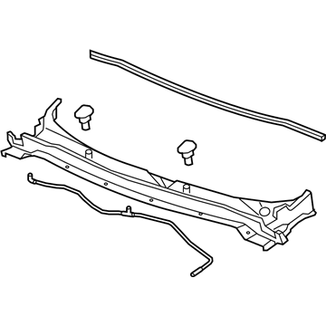 GM 84931878 Panel Assembly, Air Inl Grl