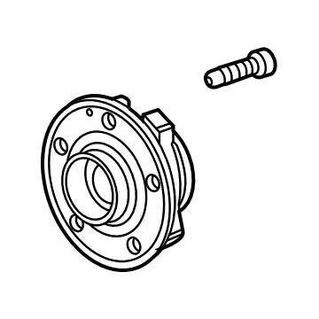 GM 86812989 HUB ASM-RR WHL (W/ BRG)