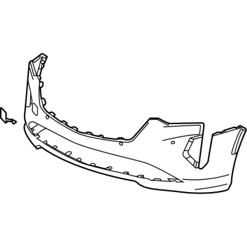 GM 84773616 Fascia Assembly, Front Bpr Upr *Paint To Mat