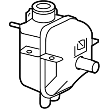 GM 84012208 Tank, Radiator Surge