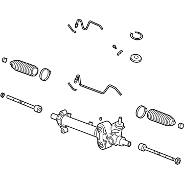 2008 GMC Yukon Rack And Pinion - 19434137