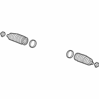 Chevrolet Malibu Rack and Pinion Boot - 23449527 Boot Kit, Steering Gear