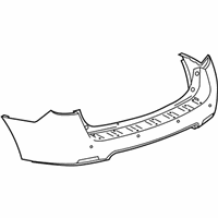 GMC Terrain Bumper - 20983260 Rear Bumper Cover Upper *Service Primer