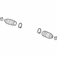 Chevrolet Traverse Rack and Pinion Boot - 15869896 Boot Kit, Steering Gear