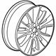 GM 42424793 Wheel Rim, Front & Rear