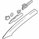 GM 39033170 Molding Assembly, Windshield Garnish *Titanium