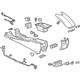 GM 23307127 Console Assembly, Front Floor *Cashmere E