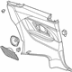 GM 23289061 Panel Assembly, Quarter Lower Rear Trim *Cashmere E