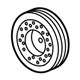 GM 55491638 Pulley Assembly, Crankshaft