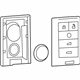 GM 13544034 TRANSMITTER ASM,R/CON DR LK & THEFT DTRNT