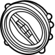 GM 84470677 Actuator Assembly, O/S Rr View Mir