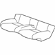 GM 22775902 Cover,Rear Seat Cushion