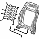 GM 42498949 Frame Assembly, Front Seat Back