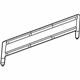 GM 84931404 Partition, Cargo *Aluminum