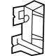 GM 84577728 Bracket, Ign Lk Key Xmtr Ant