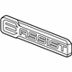 GM 23462307 Plate Assembly, Front Side Door Energy Efficiency Name