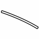 GM 13124161 Sealing Strip,Rear Side Door Window Weatherstrip