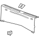 GM 42786284 Molding Assembly, L/Gate Sill Garn *Jet Black