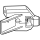 GM 84749536 Bracket, Si Object Sensing Alert Mdl