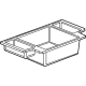 GM 85156621 TRAY-F/FLR CNSL STOW *BLACK