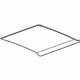 GM 26217810 Sunshade Assembly, Sun Roof *Titanium