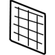 GM 84343025 Label, Rear Body Fuse Block