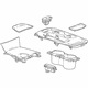 GM 84647971 Plate Assembly, F/Flr Cnsl Tr *Liquid Pallat