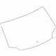 GM 84225025 Window Assembly, Rear