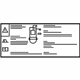 GM 23157740 Label, Battery Warning