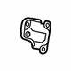 GM 23442192 Bracket, Rear Seat Armrest Frame