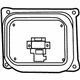 GM 23219989 Headlight Automatic Control Module Assembly