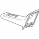 GM 23170999 Armrest Assembly, Rear Floor Console *Cashmere E