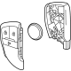 GM 13548438 TRANSMITTER ASM-R/CON DR LK & THEFT DTRNT